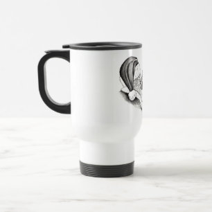 Mug De Voyage Cheval de Noël et Père Noël