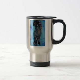 Mug De Voyage Cheval islandais dans le tolt