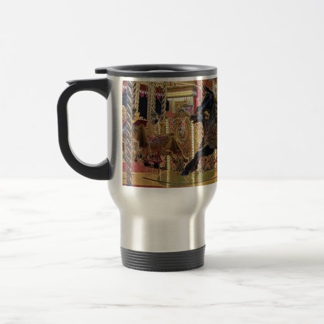 Mug De Voyage Cheval noir (Gauche)