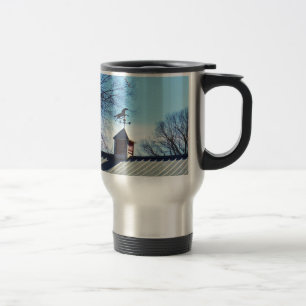 Mug De Voyage Cheval Vane Météo Ciel Bleu