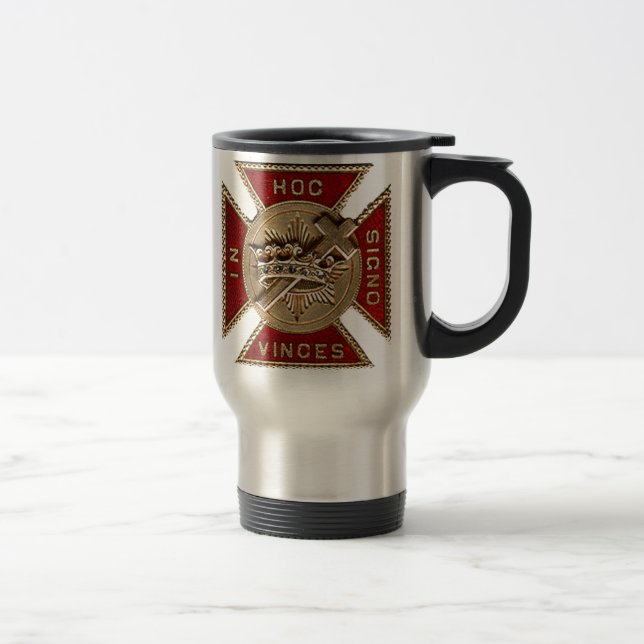 MUG DE VOYAGE CHEVALIERS TEMPLAR (Droit)