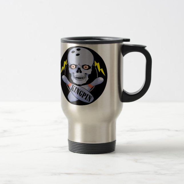Mug De Voyage Cheville ouvrière de bowling (Droit)