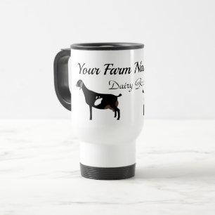 Mug De Voyage Chèvre laitière nubienne personnalisée