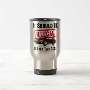 Mug De Voyage Chevrolet 1970 Chevelle solides solubles 454