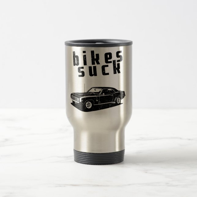 Mug De Voyage Chevrolet Camaro 1969 solides solubles (Centre)