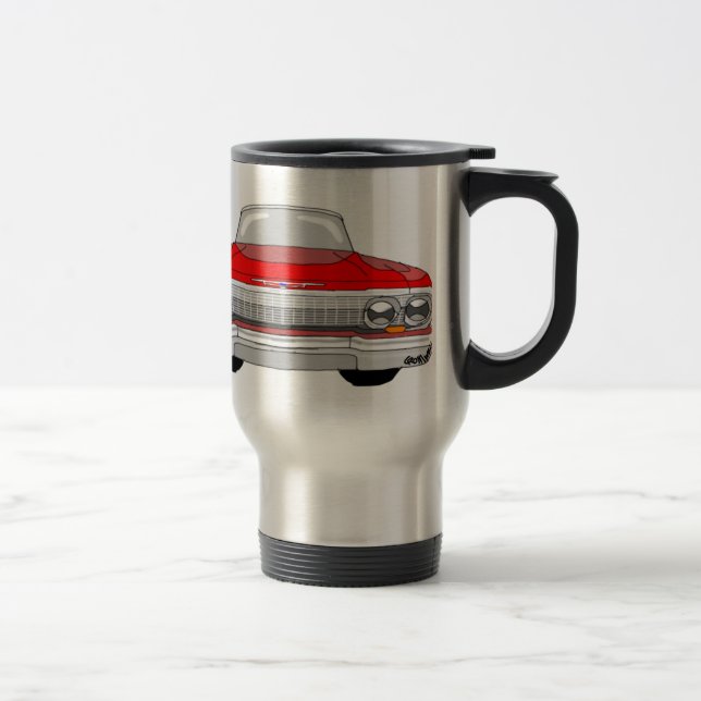 Mug De Voyage Chevrolet Impala 1963 (Droit)