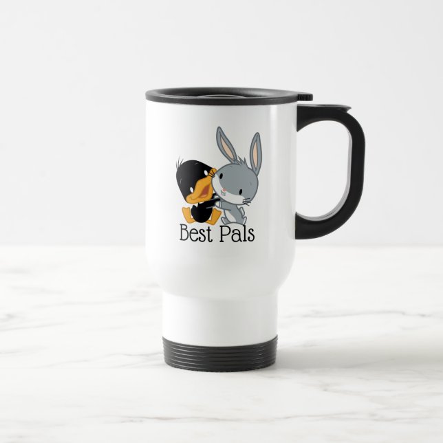 Mug De Voyage Chibi DAFFY DUCK™ & BUGS BUNNY™ (Droite)