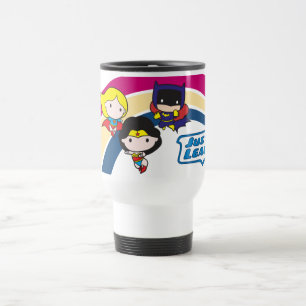 Mug De Voyage Chibi Justice League Rainbow