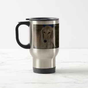 Mug De Voyage Chien blond de Saluki