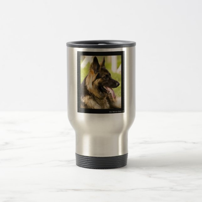 Mug De Voyage Chien de berger allemand (Centre)