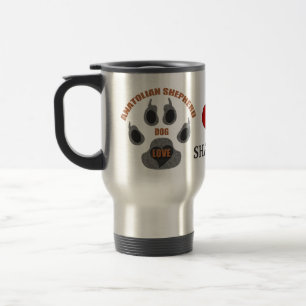 Mug De Voyage Chien de berger anatolien race avec nom