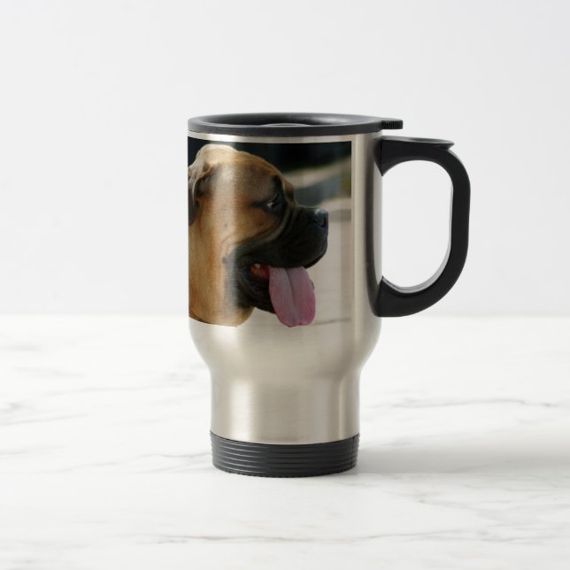 Mug De Voyage Chien de Bullmastiff (Droit)