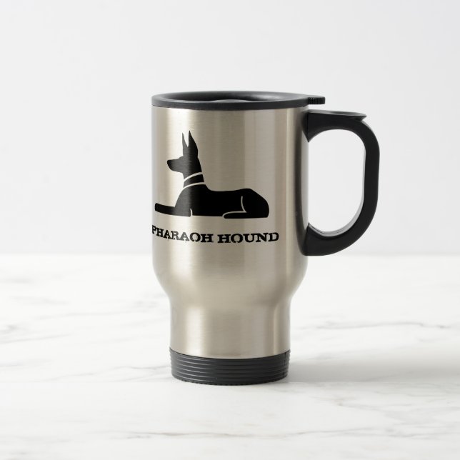 Mug De Voyage Chien du pharaon (Droit)