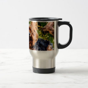 Mug De Voyage Chien Mignon Animal Familier Yorkie Paix Amour Des
