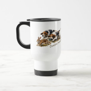 Mug De Voyage Chiens & Lièvre