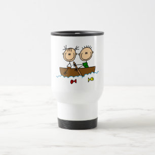 Mug De Voyage Chiffre T-shirts et cadeaux de bâton de pêche de