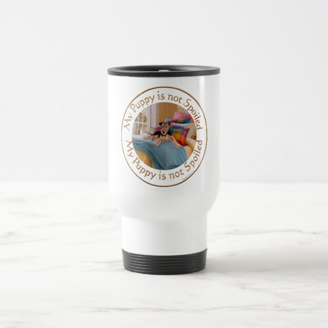 Mug De Voyage Chiots n'est pas gâté (Centre)