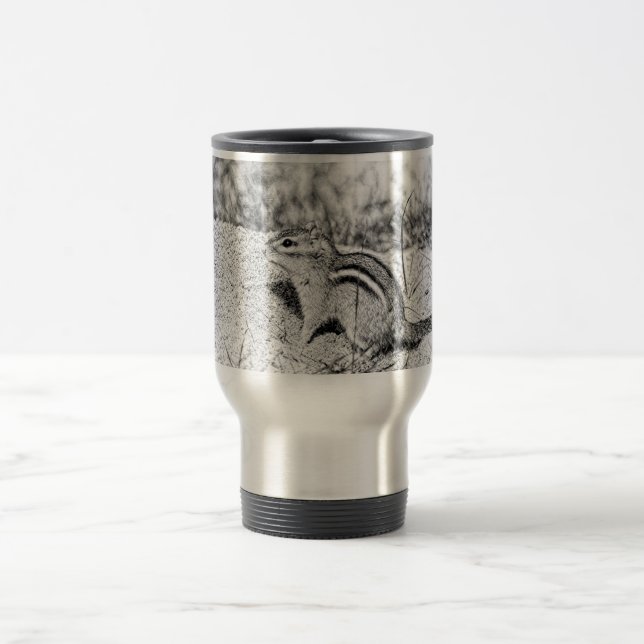Mug De Voyage Chipmunk Sketch (Centre)