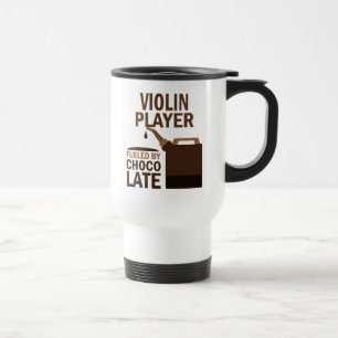 Mug De Voyage Chocolat (drôle) de joueur de violon