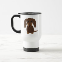 Chocolat mignon Longhé Brown Dachshund