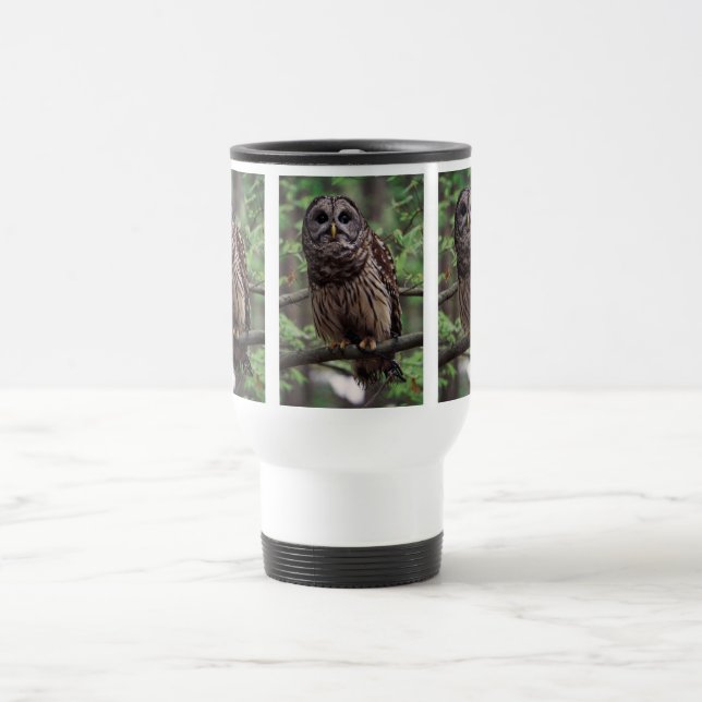 Mug De Voyage Chouette barrée (Centre)