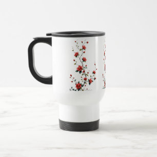Mug De Voyage Chuchotements de fleurs de printemps en pétales de