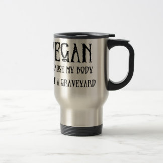 Mug De Voyage Cimetière végétalien