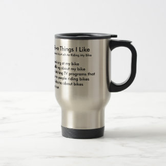 Mug De Voyage Cinq choses tout simplement