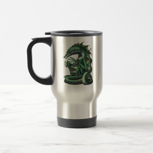 Mug De Voyage CipactliAztec Mythologie Créature Cipactli (Gauche)