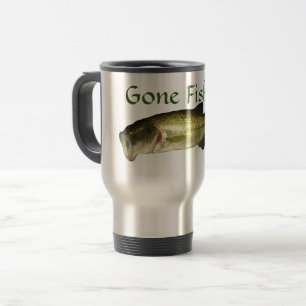 Mug De Voyage Citation amusante de Bass Fish