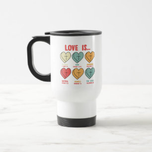 Mug De Voyage Citation biblique « L'amour est patient »