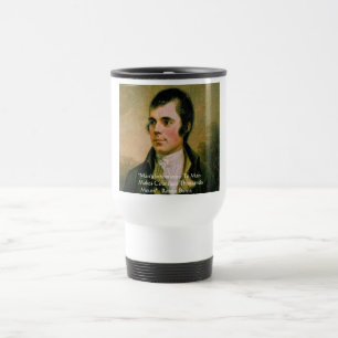 Mug De Voyage Citation célèbre de Robert Burns