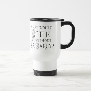 Mug De Voyage Citation de lecture de M. Darcy