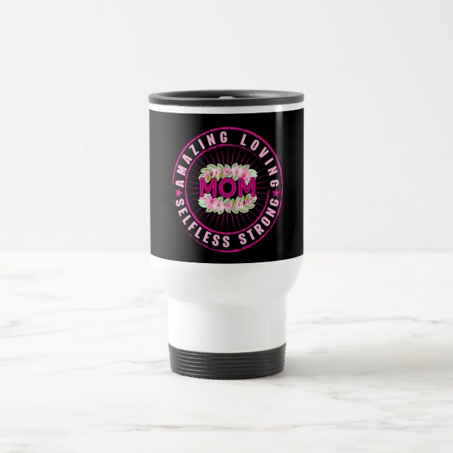 Mug De Voyage Citation de maman Extraordinaire (Centre)