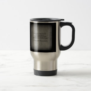 Mug De Voyage Citation de Teddy Roosevelt - Absence & Mort
