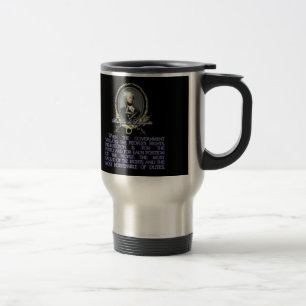 Mug De Voyage Citation du marquis De Lafayette sur