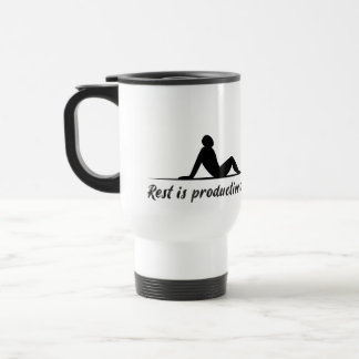 Mug De Voyage Citation Silhouette Inspirationnelle Minimale