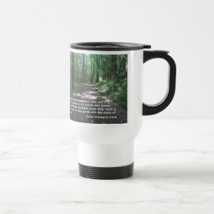 Mug De Voyage Citation sur la nature par G.W. Carver