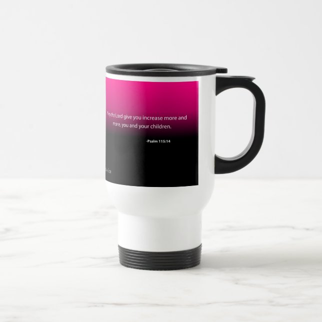 Mug De Voyage Citations chrétiennes (Droite)