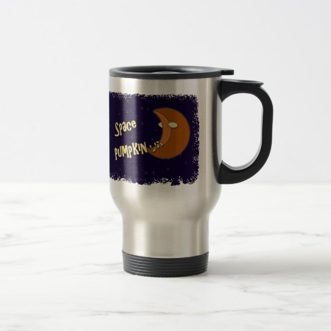 Mug De Voyage citrouille d'espace (Droit)