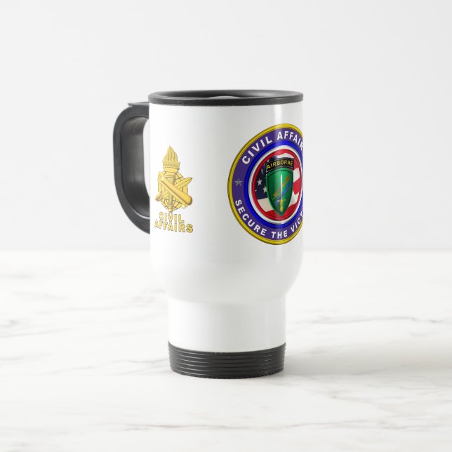 Mug De Voyage  Civil Affairs  (Devant gauche)