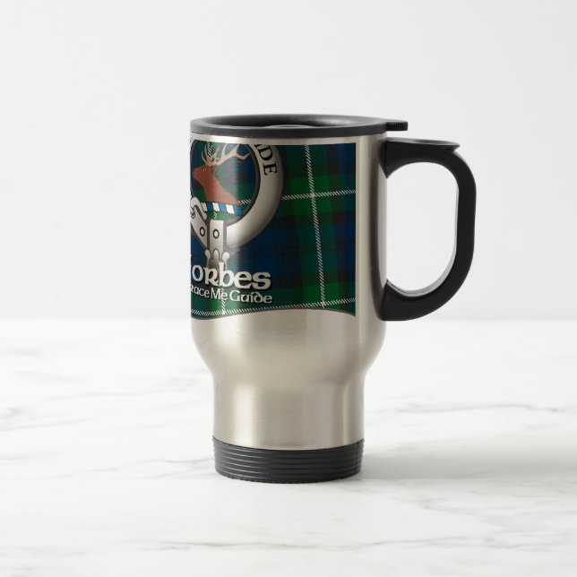 Mug De Voyage Clan de Forbes (Droit)
