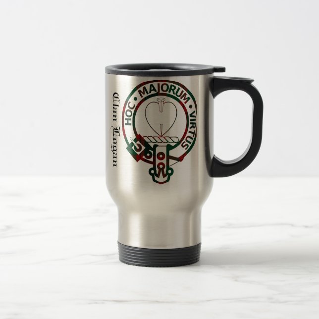 Mug De Voyage Clan Logan Crest Badge (Droit)