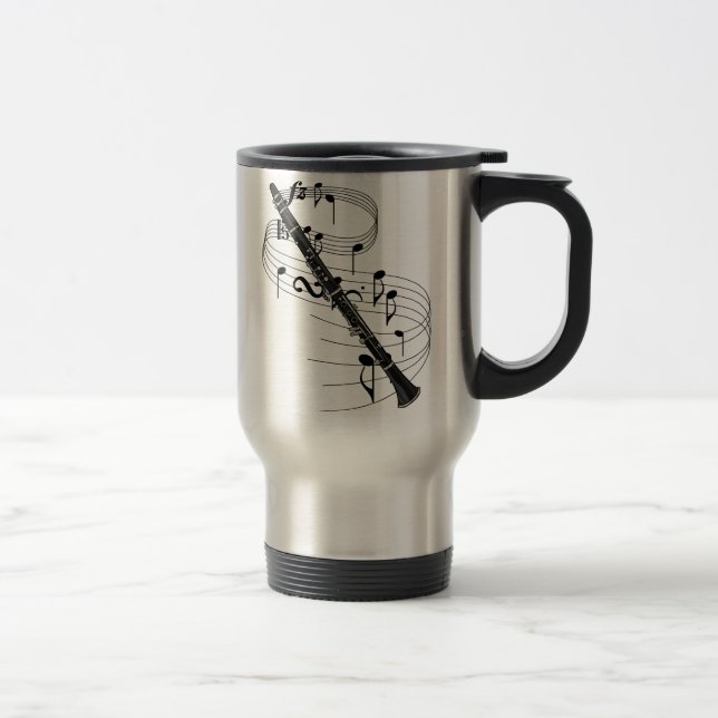 Mug De Voyage Clarinette (Droit)