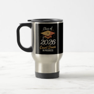 Mug De Voyage Classe De 2026 Compter En Cours Peronalisé