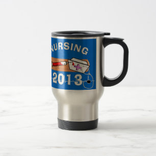 Mug De Voyage Classe d'étudiant de soins de 2013