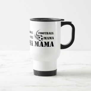 Mug De Voyage Classique Football Maman Graphisme de Typographie 