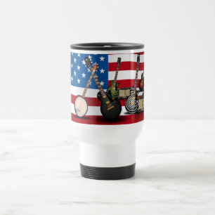 Mug De Voyage Classiques Électriques - États-Unis