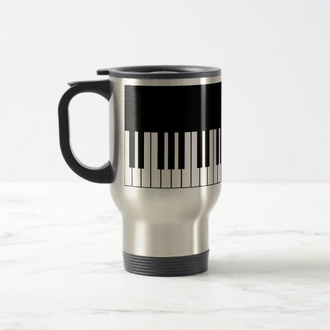 Mug De Voyage Clé de piano (Gauche)