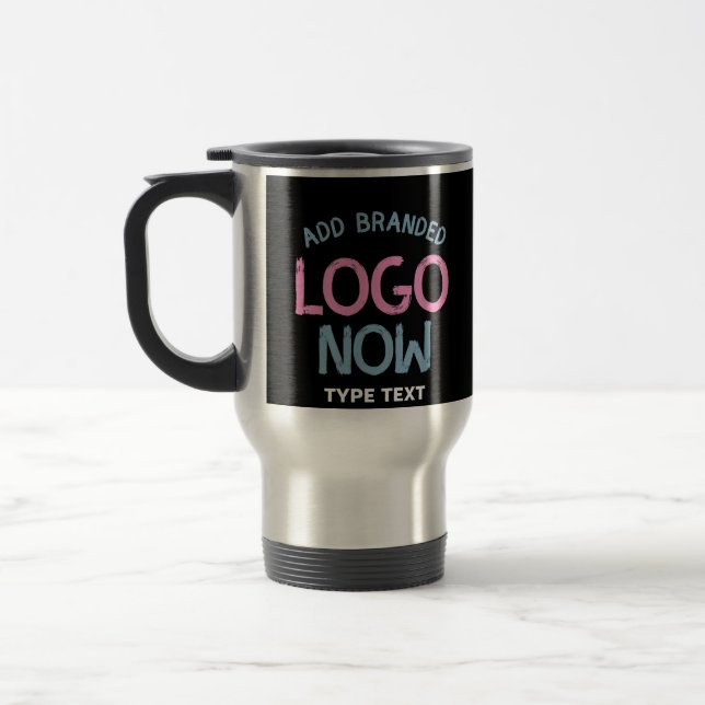MUG DE VOYAGE CLIENT SIMPLE CONTEMPORAIN PROPRE NOIR MODE (Gauche)